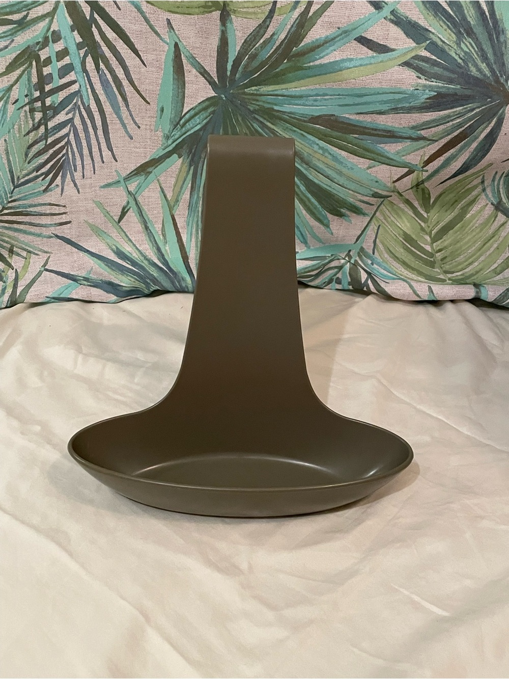 Modern Gray Extra Large Spoon Rest
